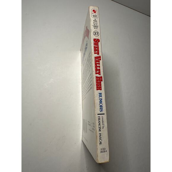 Sweet Valley High 1ST Edition First Print Book #37 Rumors Vintage 1980's - Picture 8 of 12